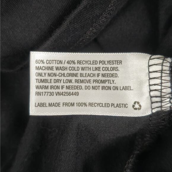 Goodfellow Shirt Size Large Black Tee - Picture 10 of 14